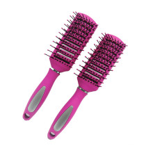 9rows Plastic Vent Hair Styling Brush